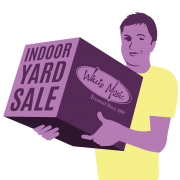 Indoor Yard Sale Button