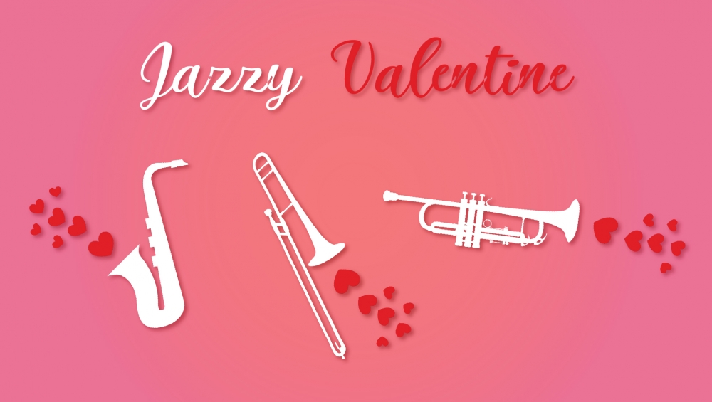 Jazzy Valentine with brass instruments