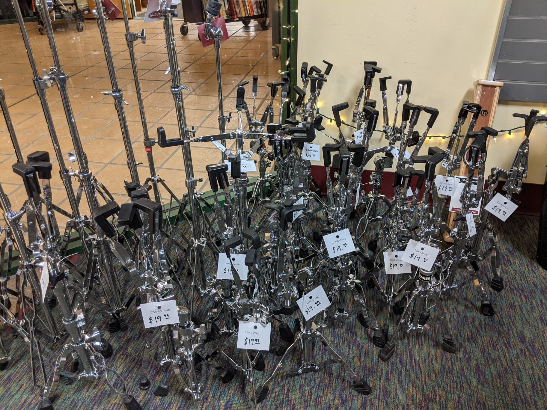 used snare stands